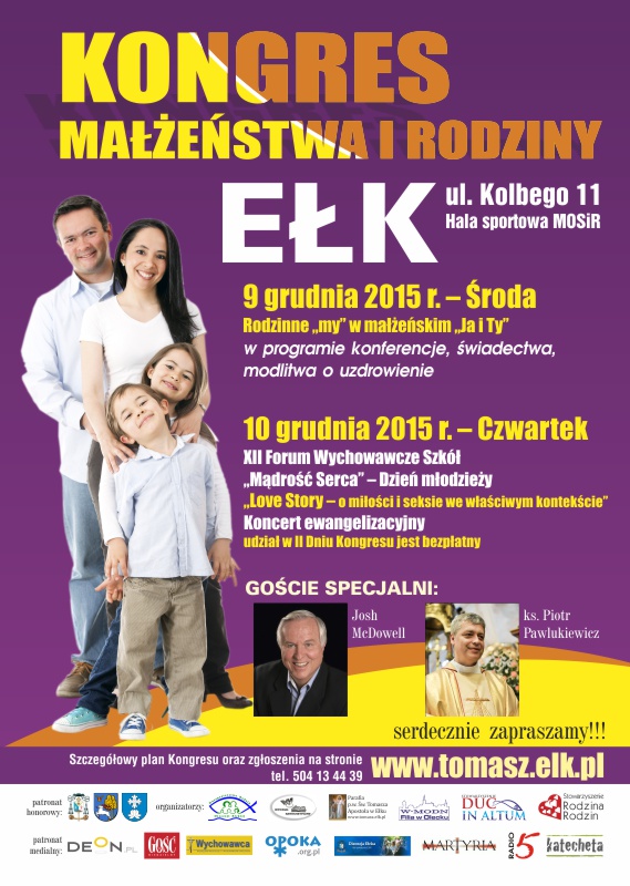 p04 Plakat A3 Kongres Małżeństwa i Rodziny net
