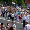 Boże Ciało 30 maja 2013 r. - procesja ulicami miasta Ełk